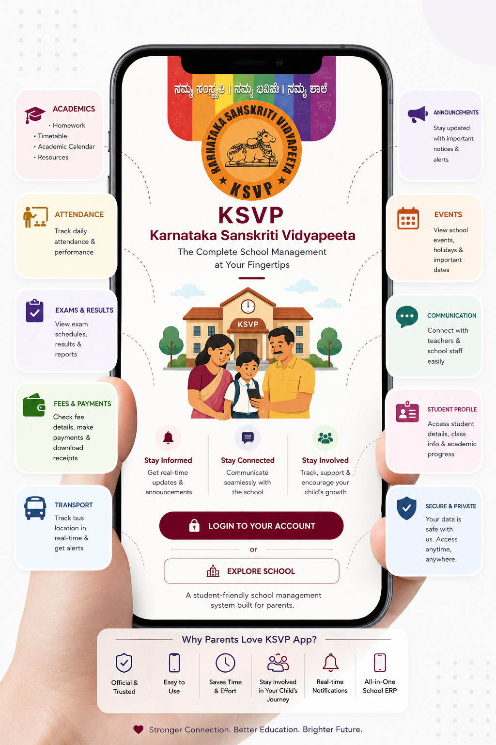 KSVP Parent App Banner